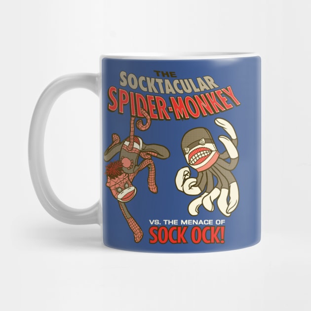 The Socktacular Spider-Monkey by CheddarTees